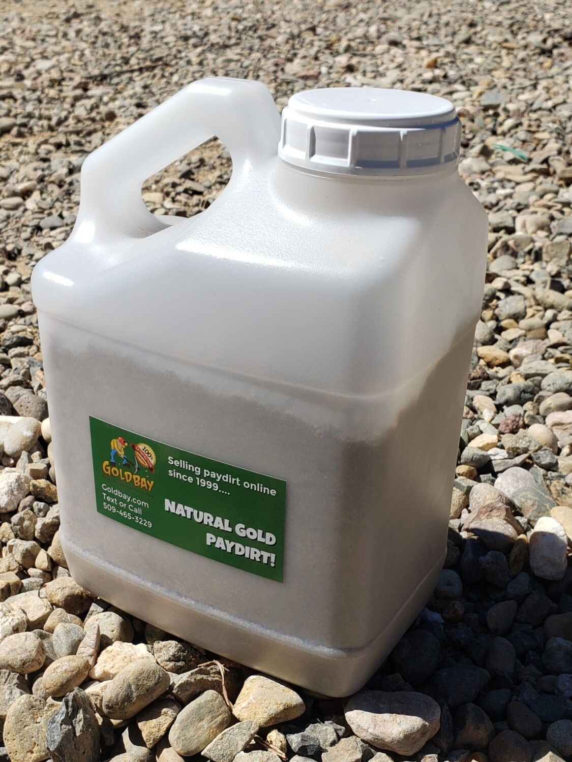 Goldbay Elite 1 gallon 25 grams BIG gold 3 Gram Chunkier paydirt