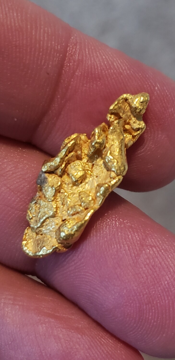 Alaskan Gold Nugget 7.326 grams Buy Gold nuggets and Paydirt. Goldbay