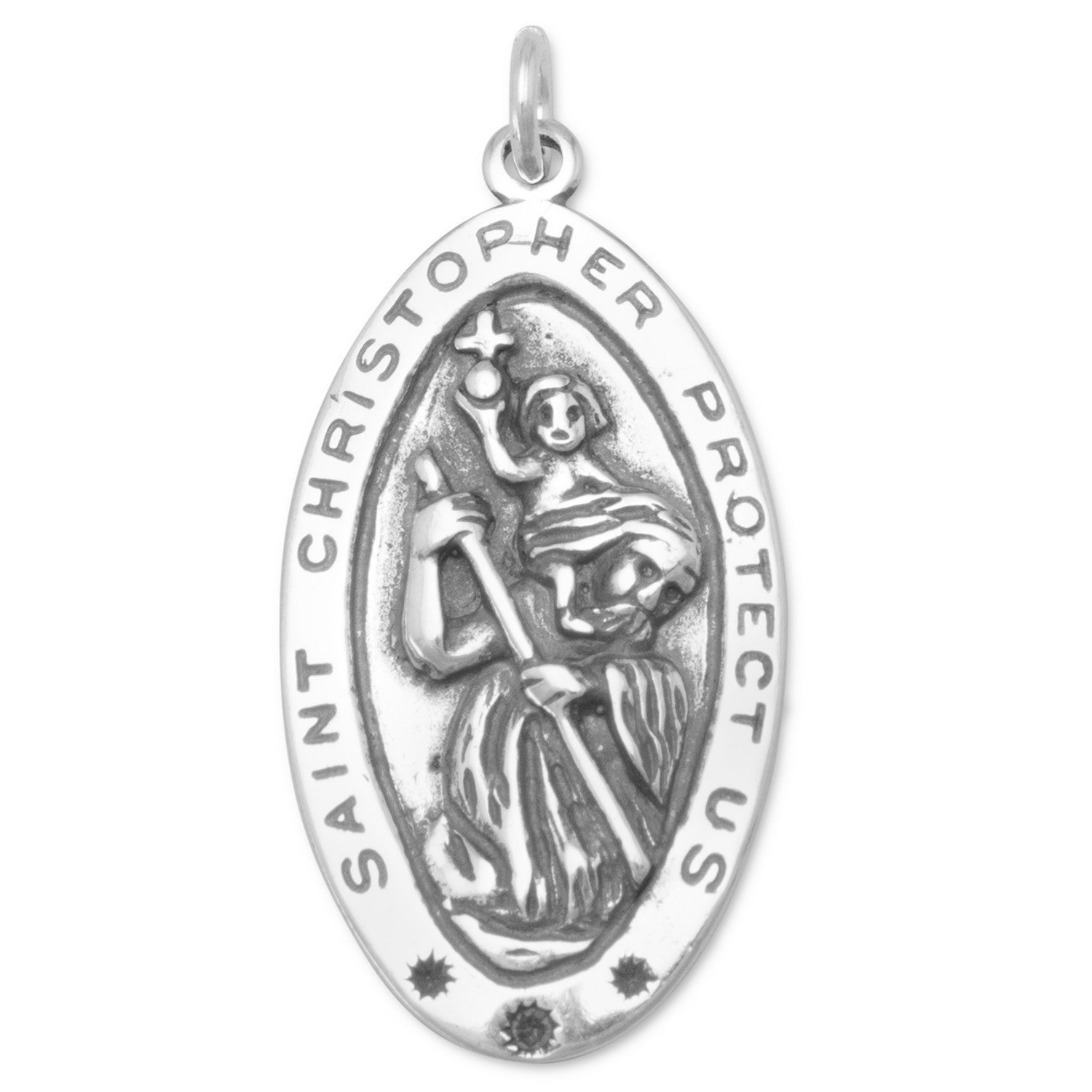 St. Christopher Bag Charm main image 1
