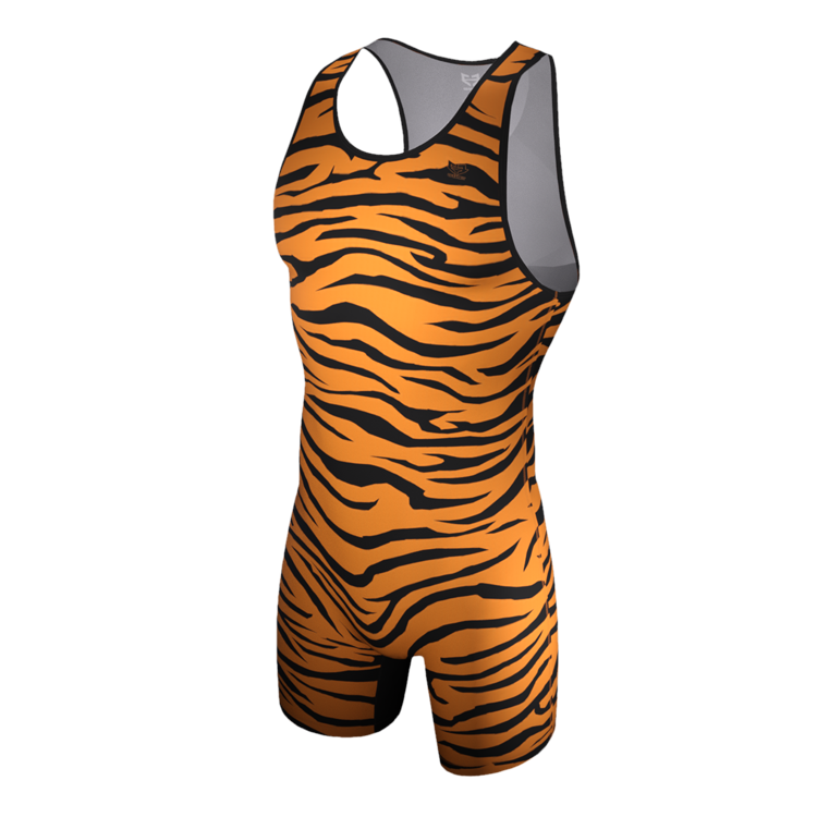 Store Tiger Stripe Wrestling Singlet Go Earn It