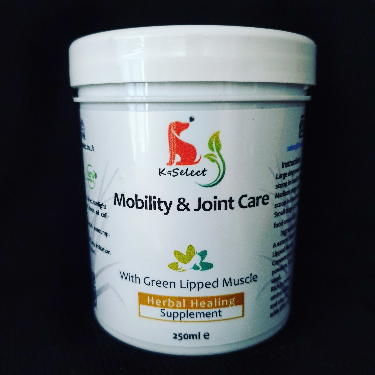 Mobility & Joint Care with green lipped muscle.