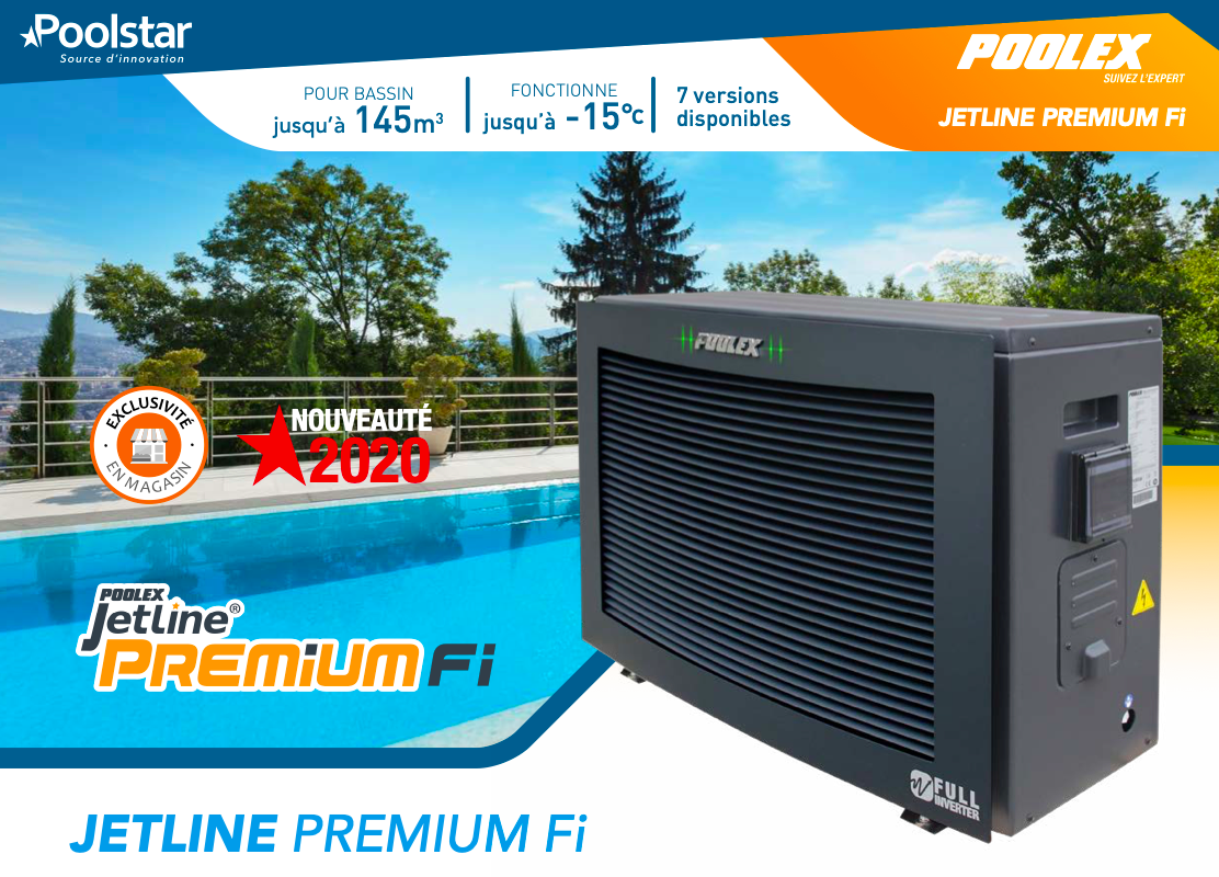 JETLINE PREMIUM Fi pompe chaleur