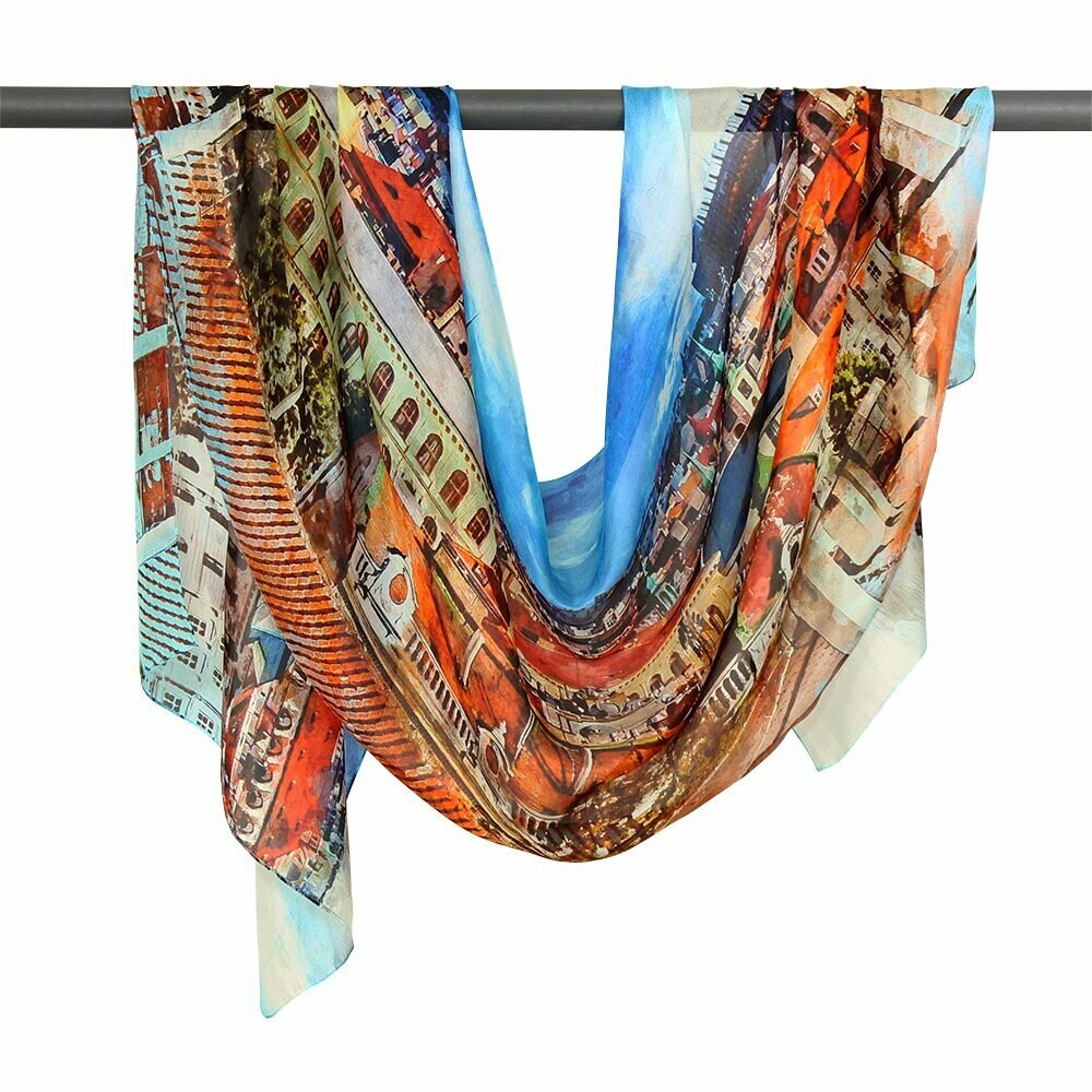 Italy Silk Scarf