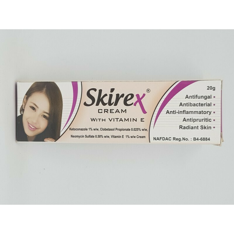 Skirex Cream w/ Vitamin E 20g