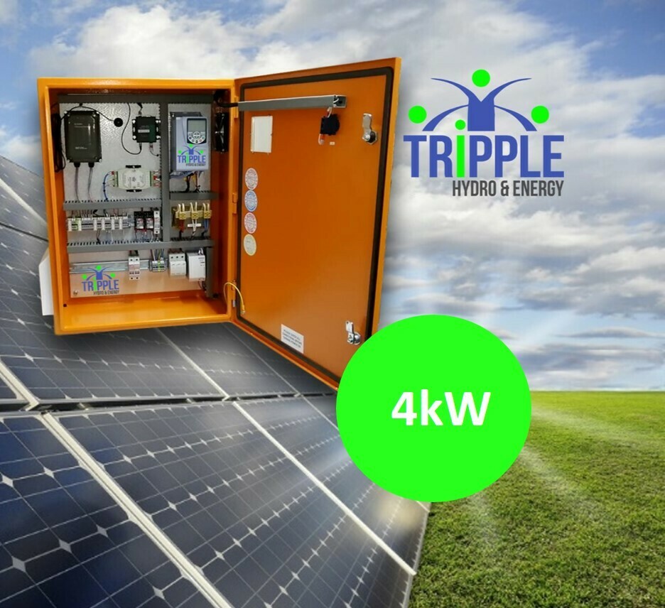 4kW DC to AC Solar Pump Conversion Kits South Africa Water Pump