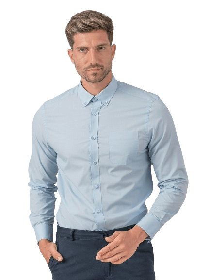 Camicia Da Notte Uomo Lunga - Cotone E Poliestere Con Tasca E Colletto - Foto 4