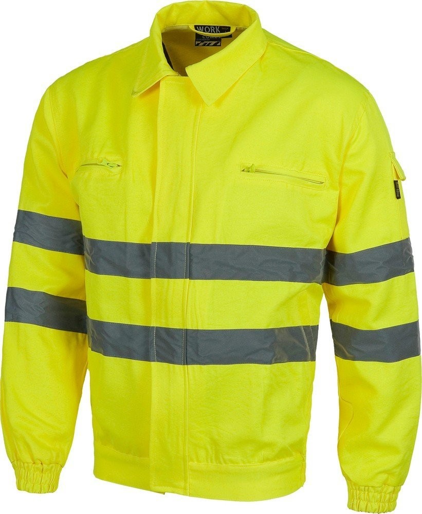 SCREEN Giubbotto Ad Alta Visibilità SOFT SHELL Con Bande Riflettenti - Foto 5