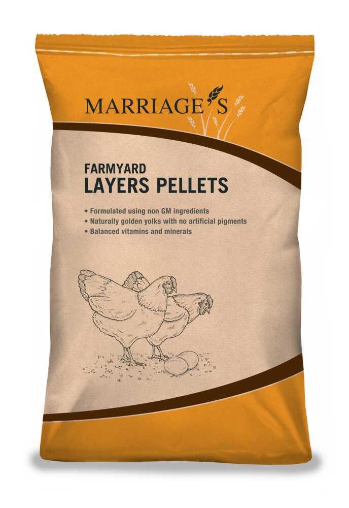 Marriage's Farmyard Layers Pellets (Premium) 20kg