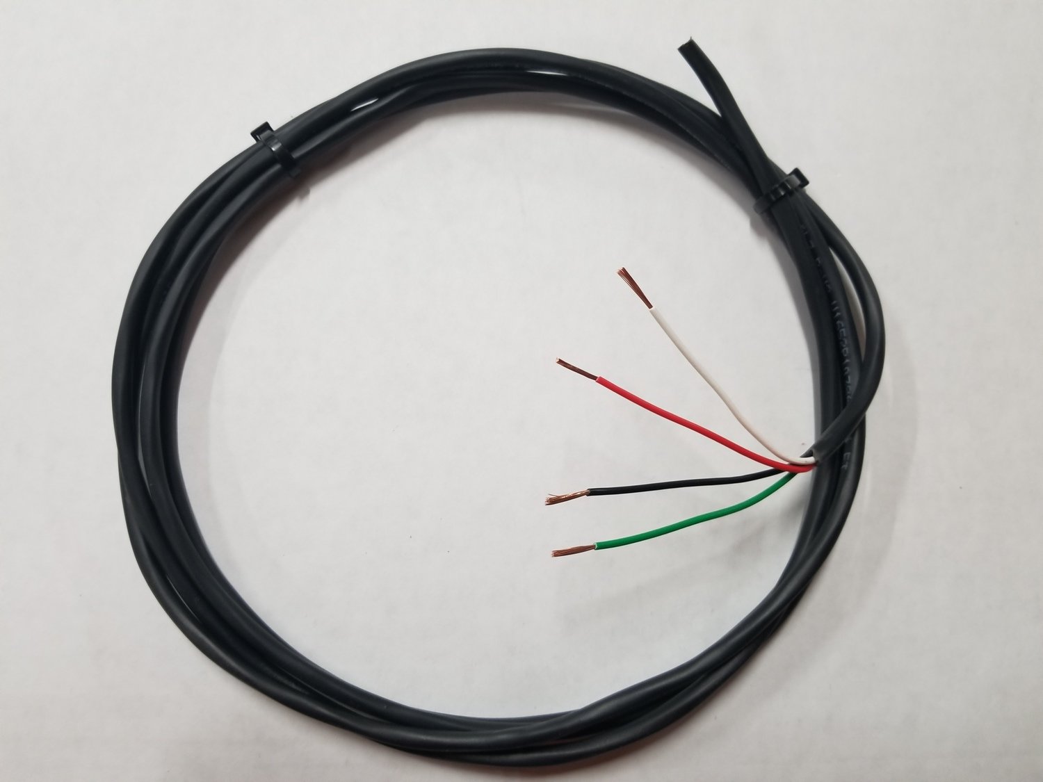 2 and 4 Conductor Hook Up Wire/Cable (Black 500ft/BOX )