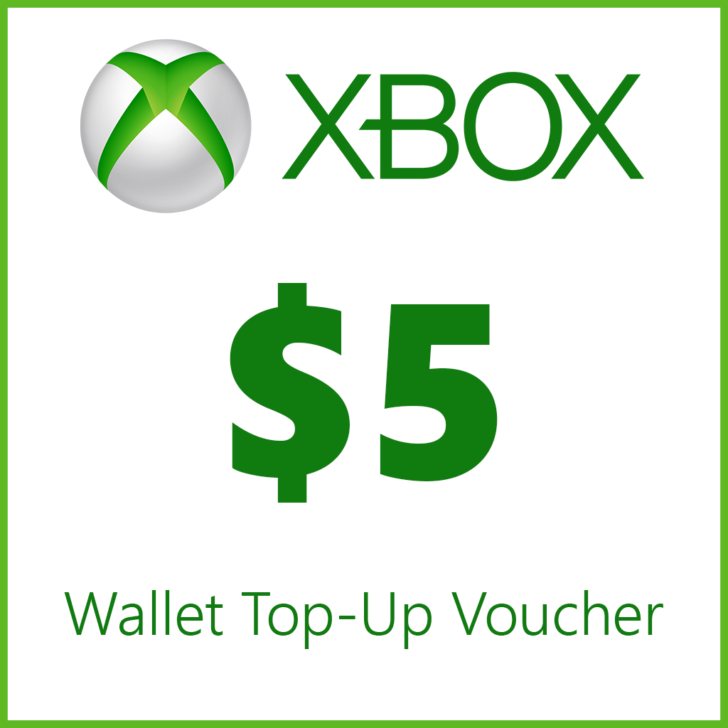 5 Xbox Live TopUp Voucher (US)