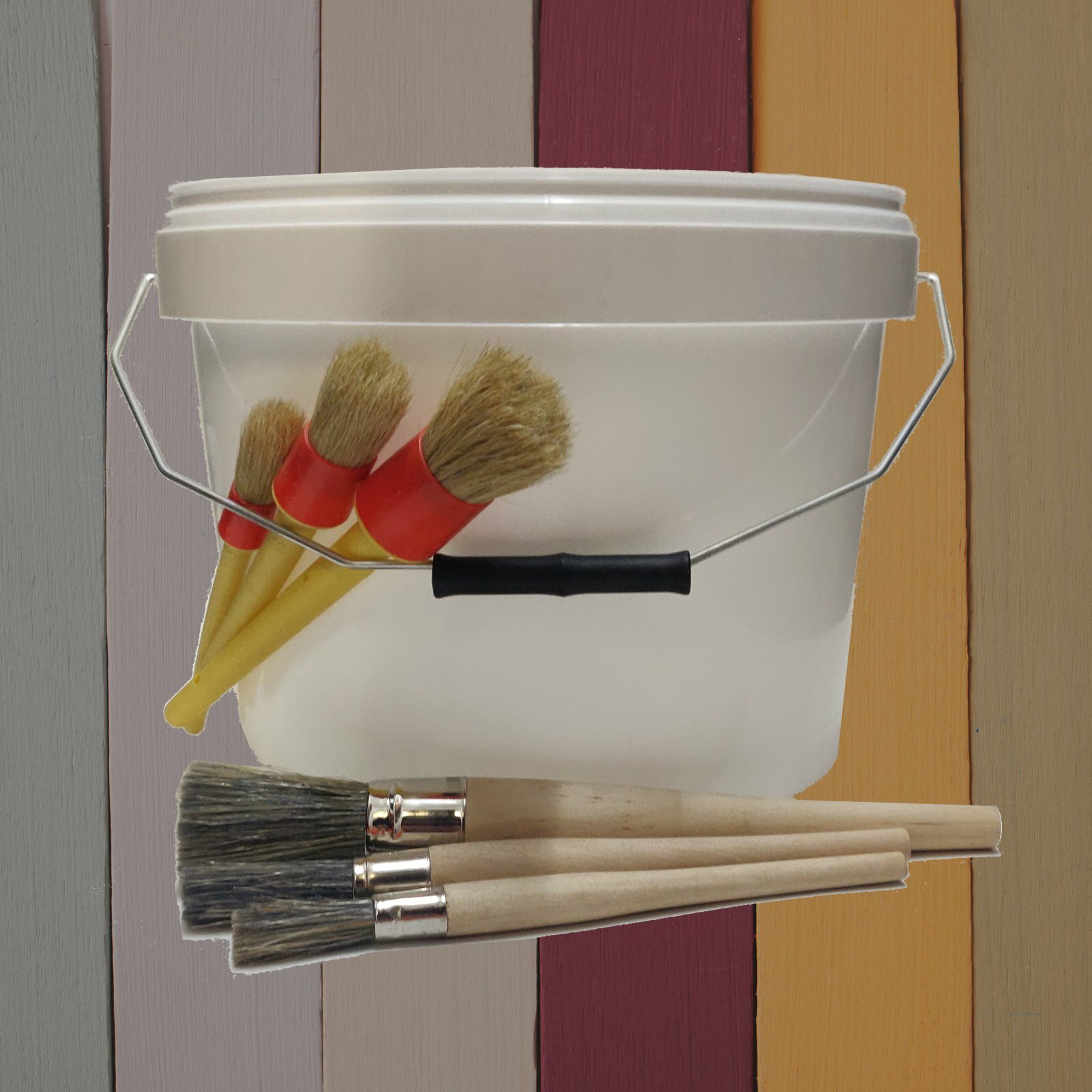 Brushes, Paint Kettles & Sundries