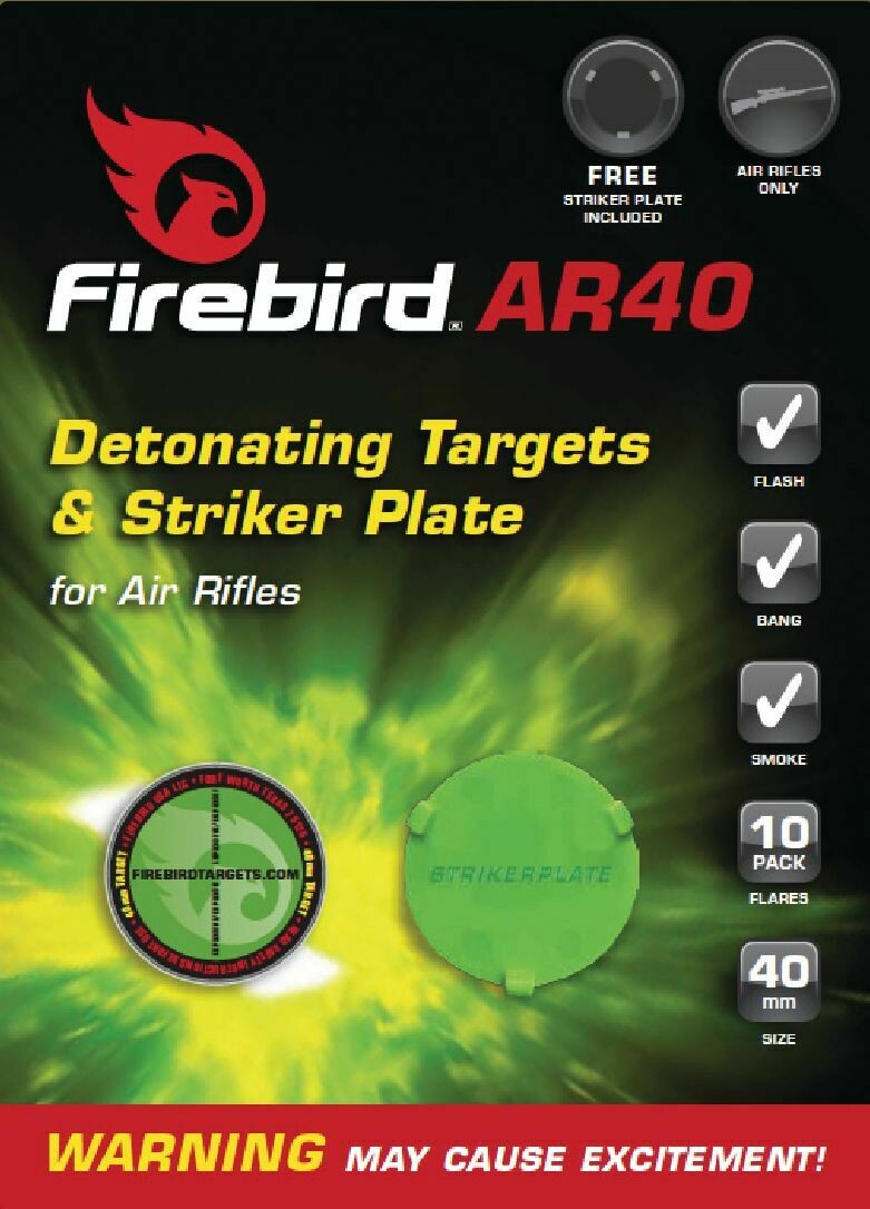 Firebird AR 40 Air Rifle Exploding Targets