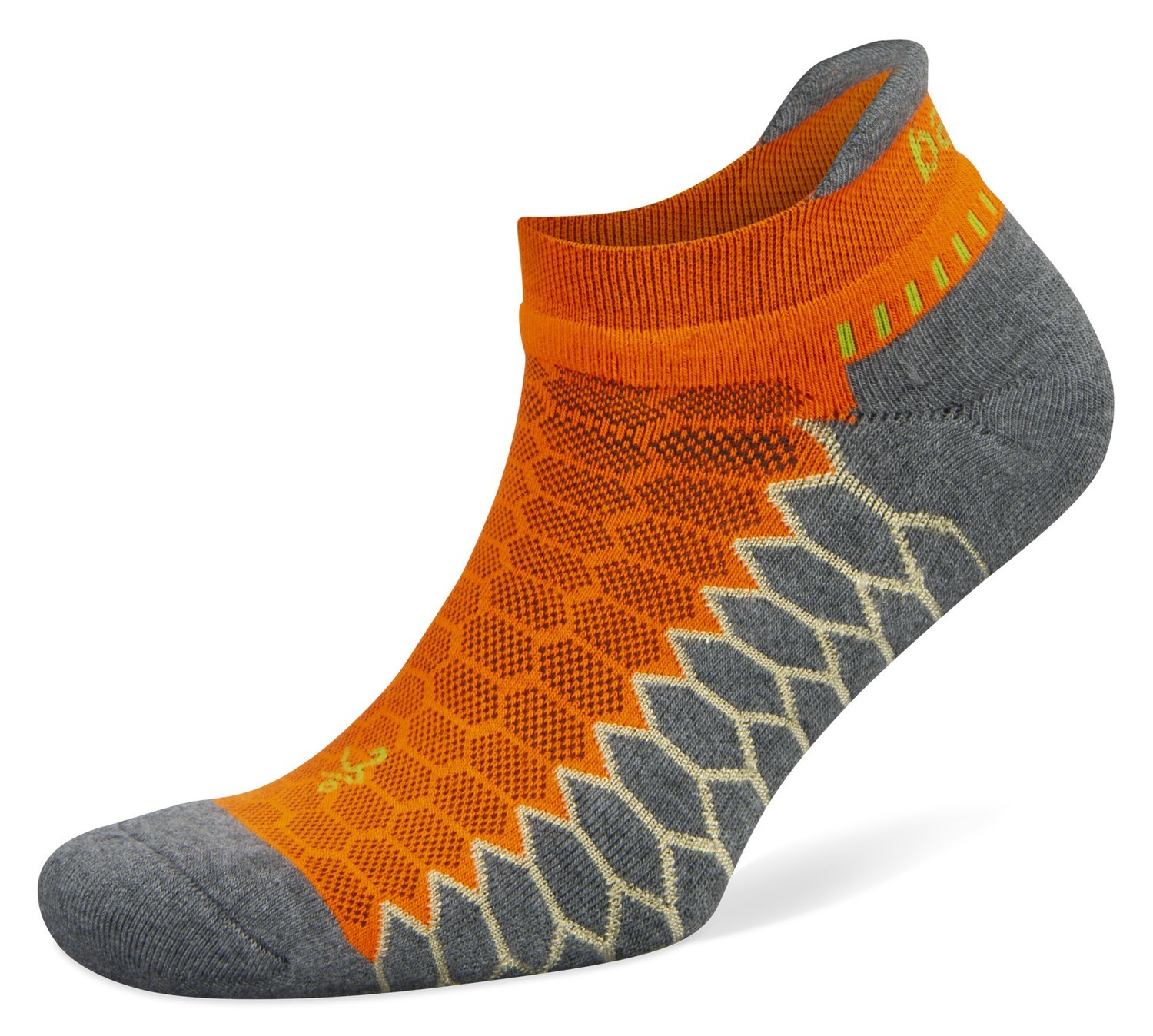 Silver Antimicrobial NoShow CompressionFit Run Socks