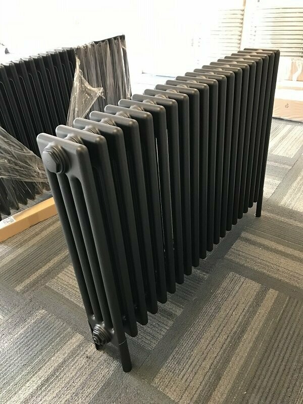 Matt Black Column Radiators. Amazing Quality