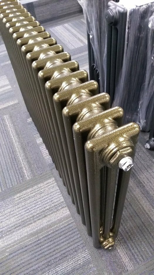 Textured Bronze Column Radiators
