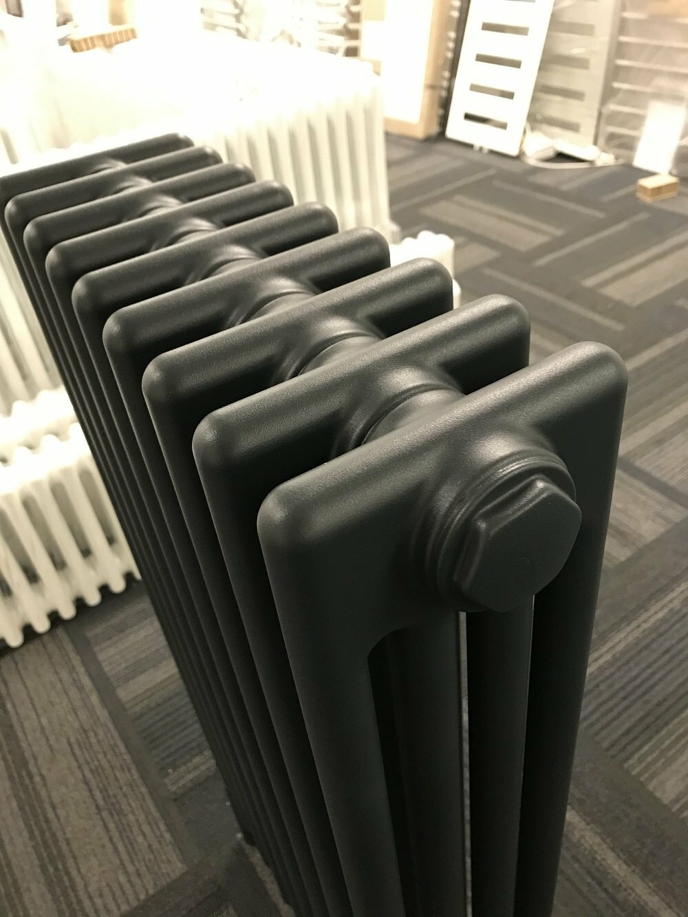 Anthracite Dark Grey Column Radiators