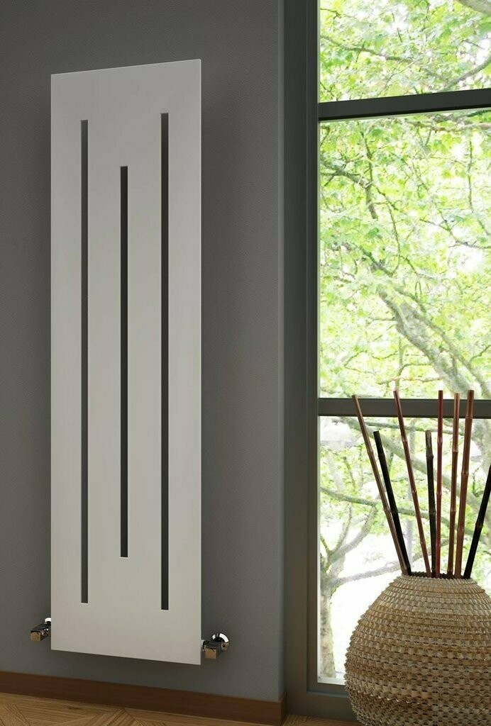 Vertical Designer Radiator White & Anthracite Save 45