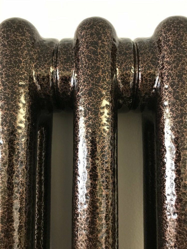 Rustic Hammered Coloured Radiators