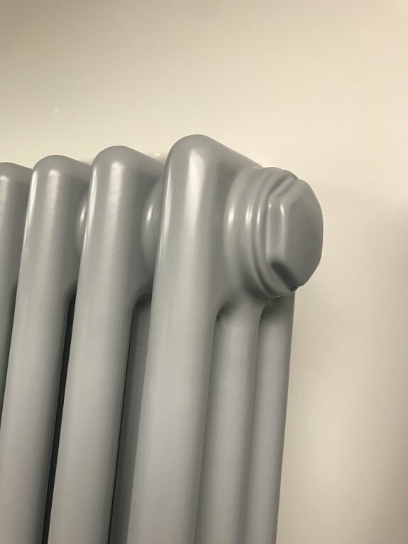 Light & Mid Grey Column Radiators
