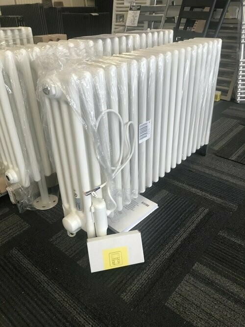 Bisque Classic Electric 4 Column Radiator Half Price