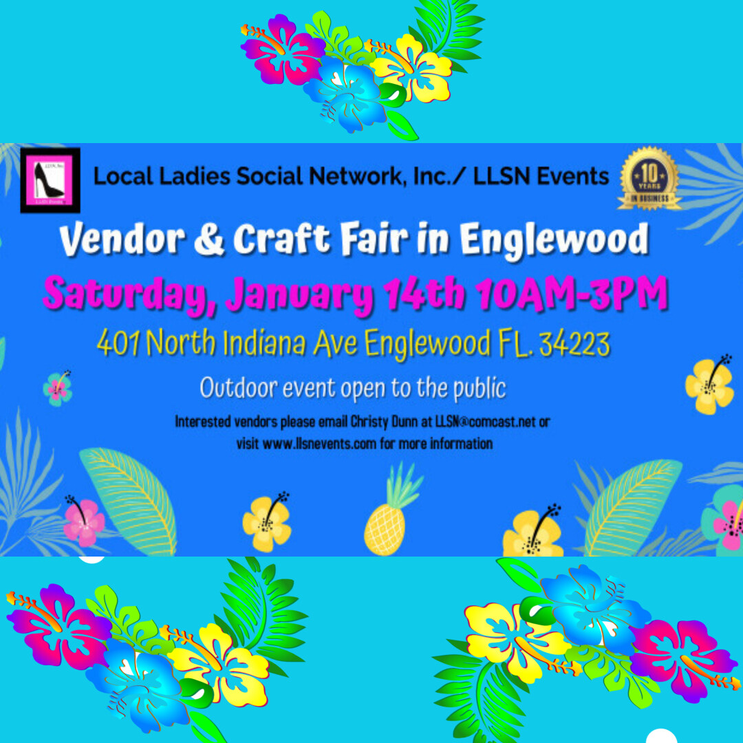 Vendor & Craft Fair in Englewood (OUTDOORS) January 14th 2023