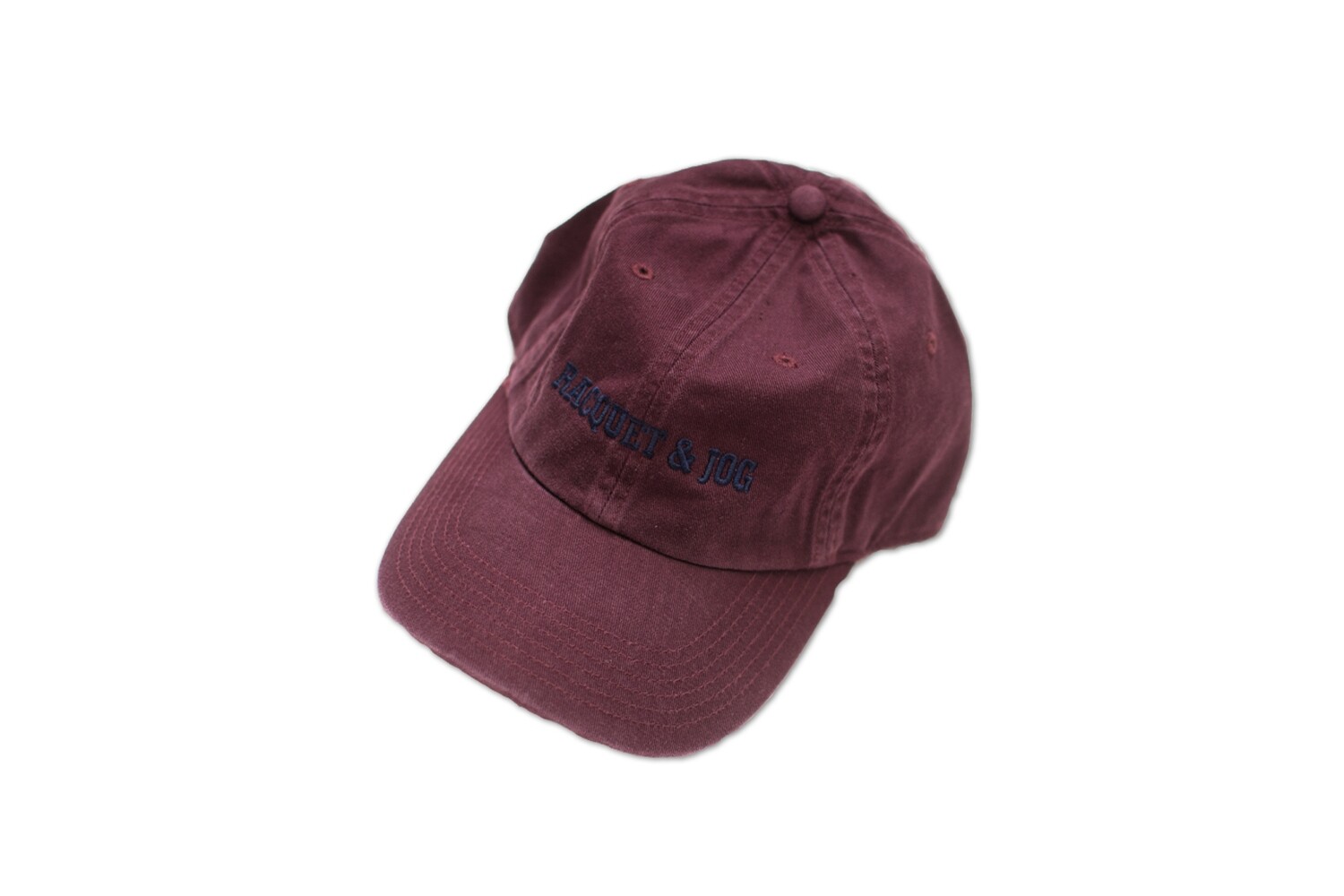 Racquet and Jog Statement Hat Maroon
