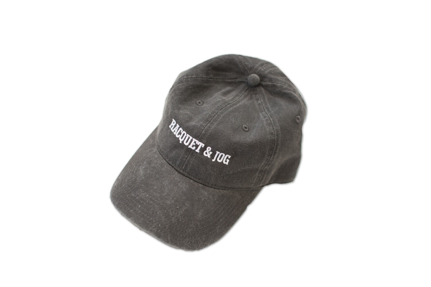 Racquet and Jog Statement Hat Charcoal