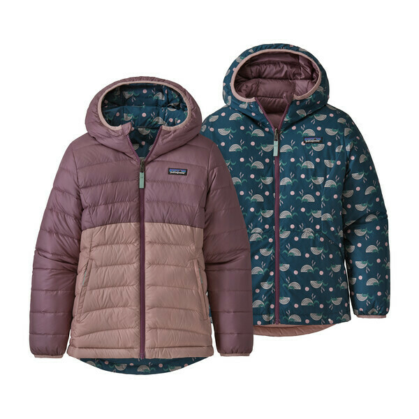 Patagonia Girls Reversible Down Sweater Hoody