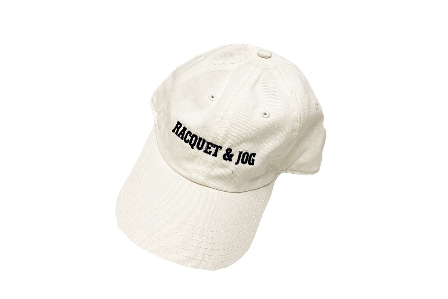 Racquet and Jog Statement Hat White