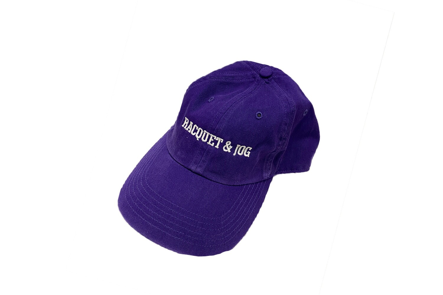Racquet and Jog Statement Hat Purple