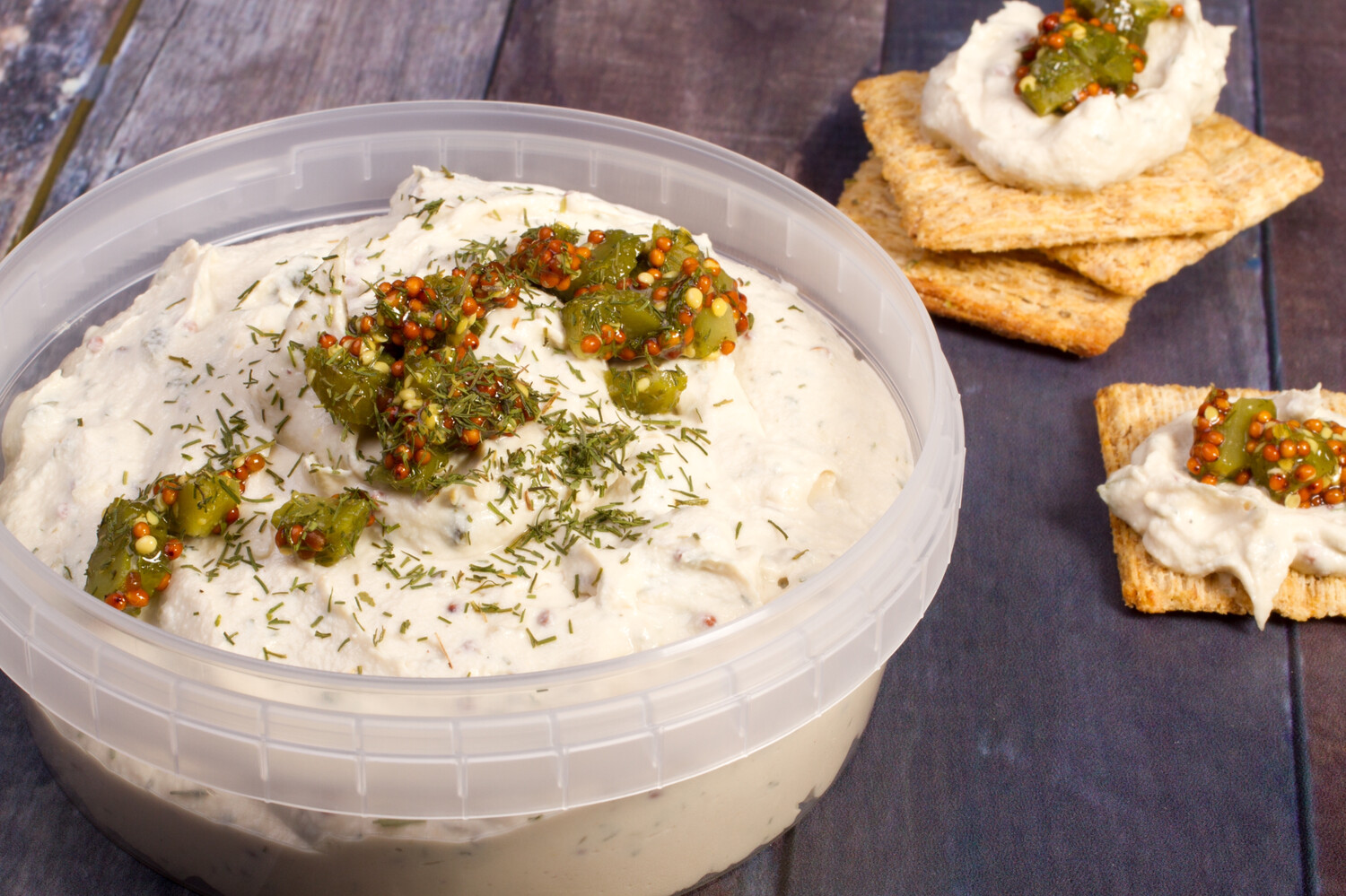 Dijon Cornichon & Dill Cultured Spread 8 oz