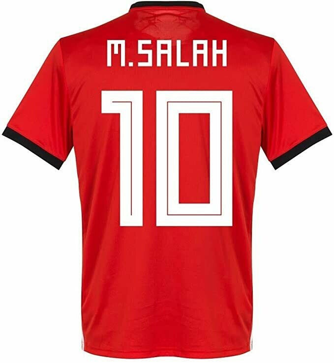 Adidas Official Mo. Salah Egypt Home Jersey