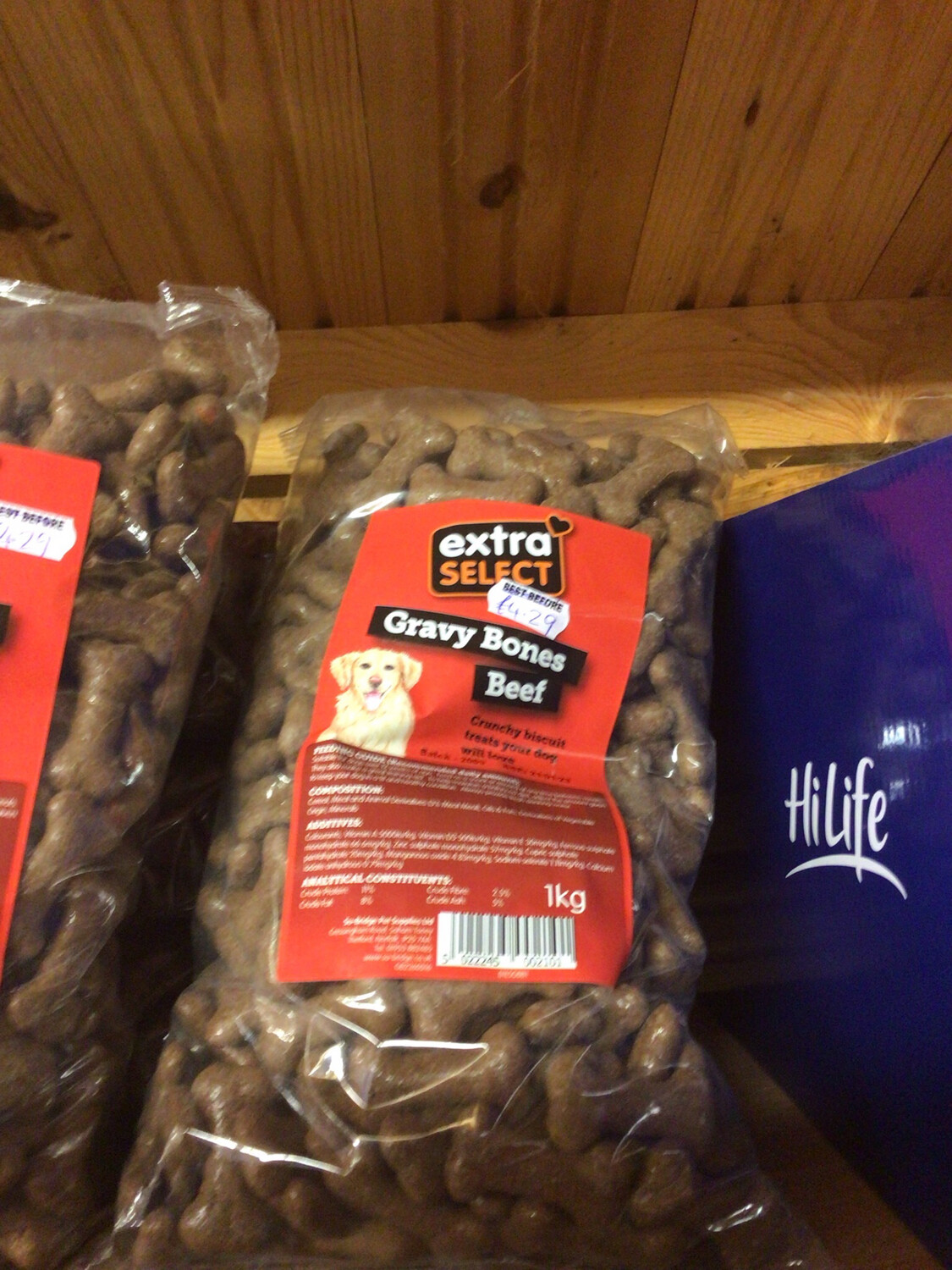 Extra Select Gravy Bones Beef 1kg