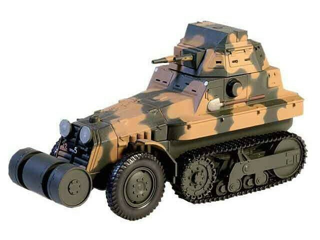Miniature Rivollet Simon Automitrailleuse Schneider P16 - Seconde Guerre Mondiale, échelle 1/50, Plomb, Camouflage