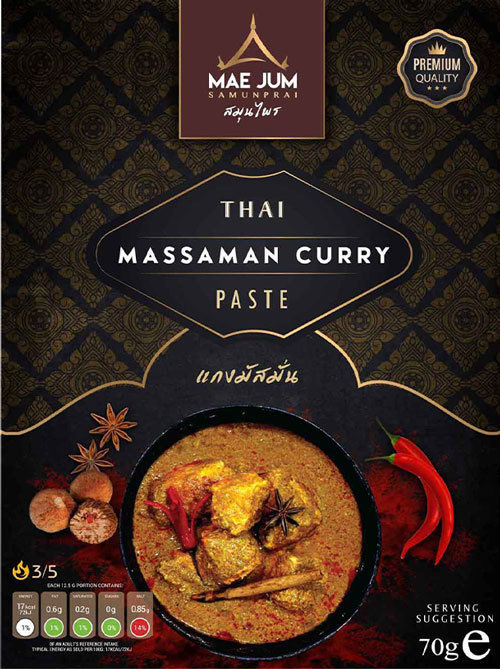 Mae Jum's Best Thai Massaman Curry Paste