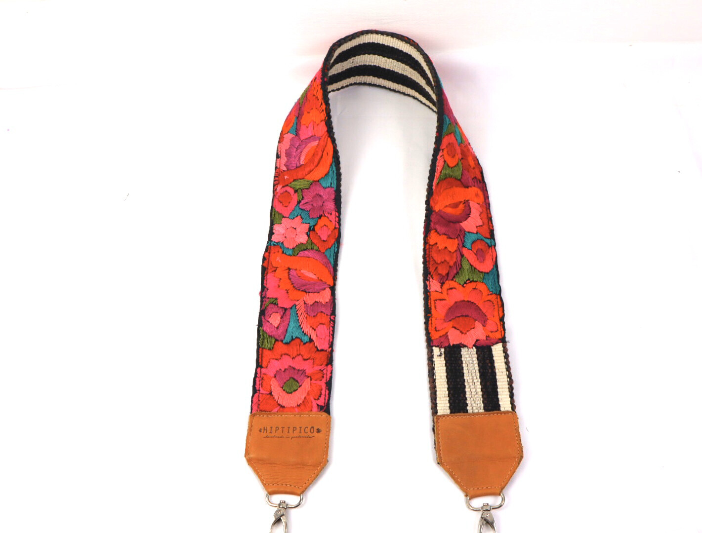 Leather Embroidered Strap