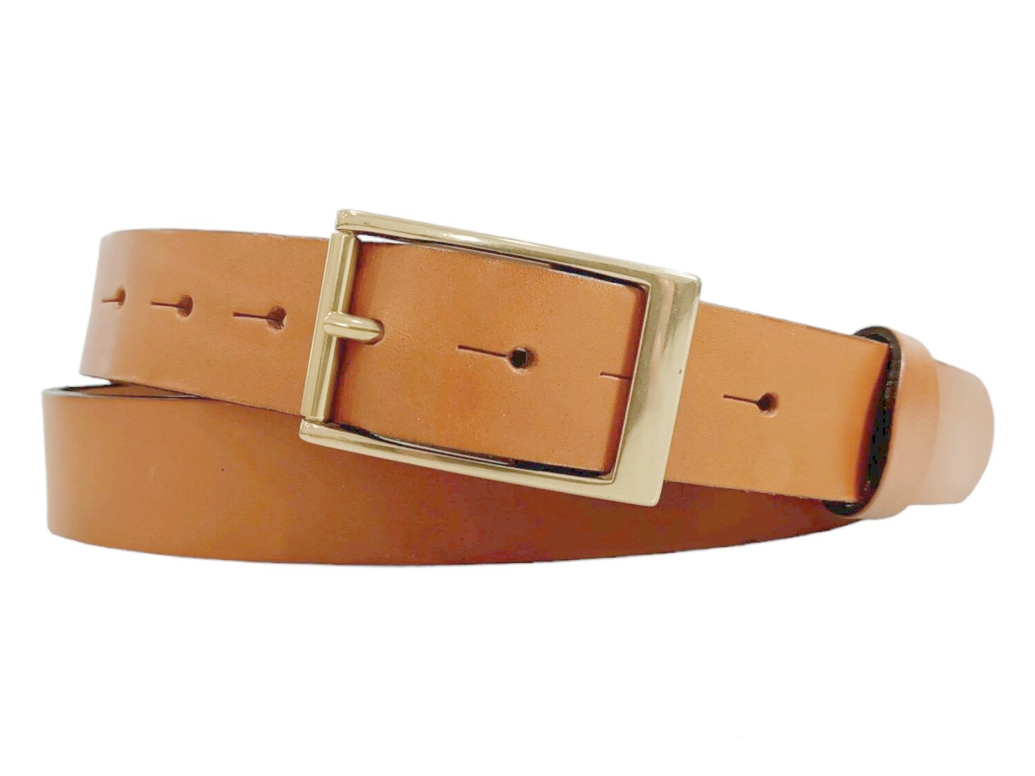 Ceinture femme marron cuir véritable 115 cm à la mode Largeur :4 cm 115