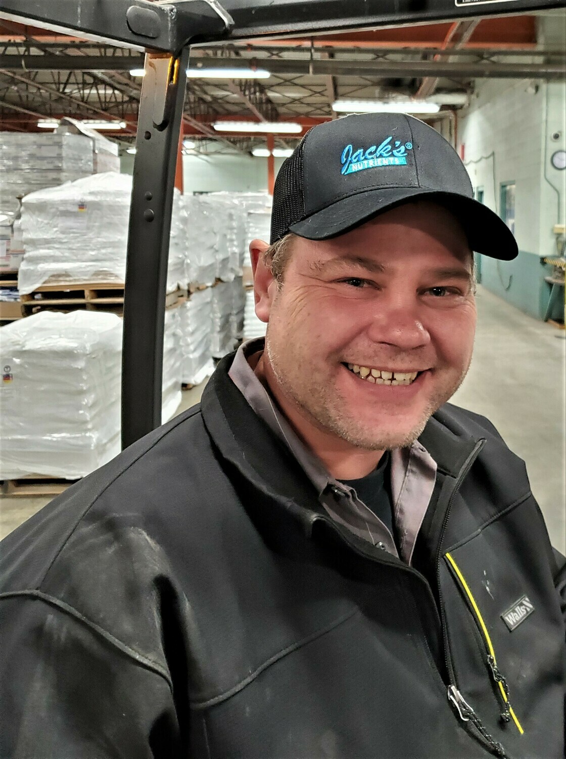 Jack's Nutrients Standard Mesh Black Hat