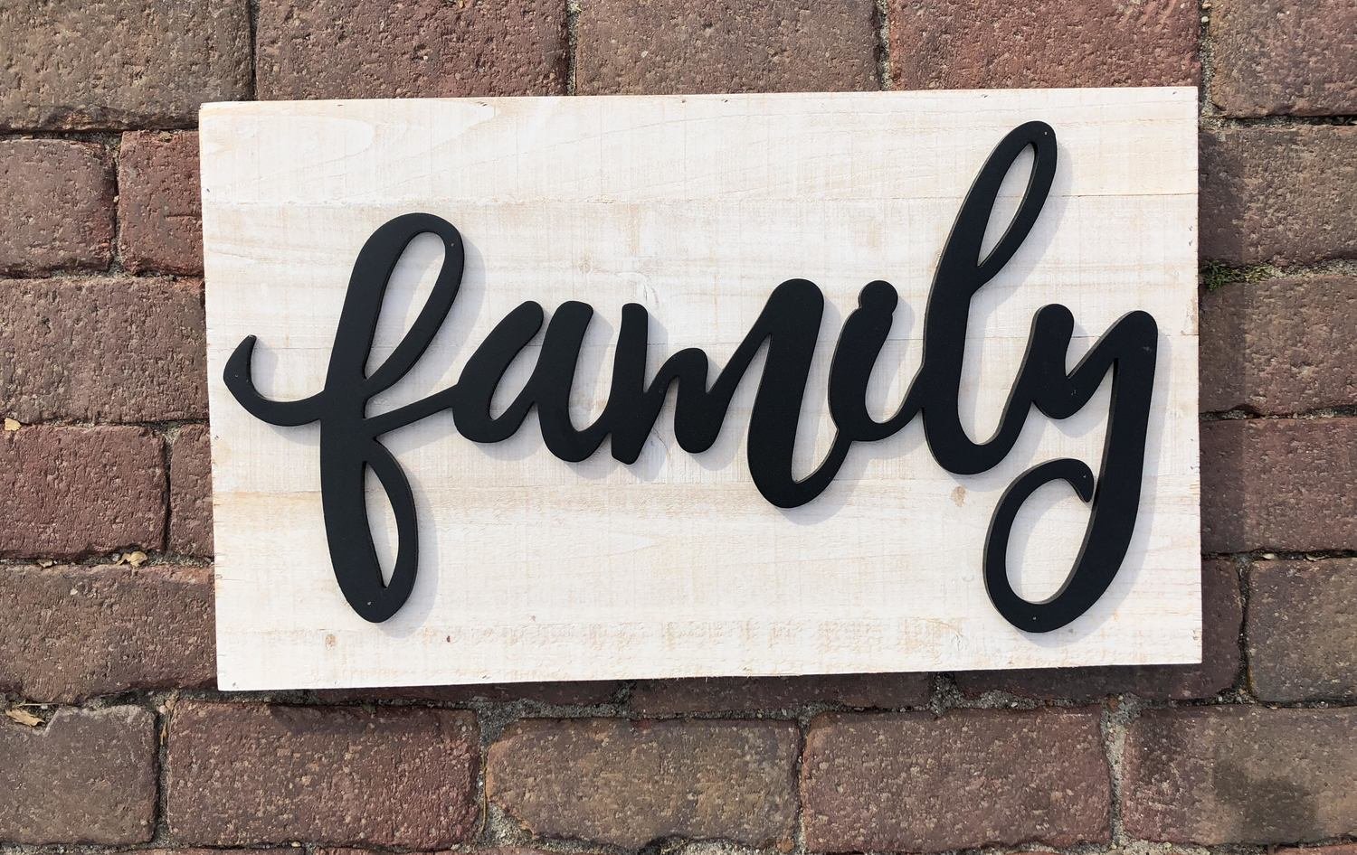 "Family" Wall Art