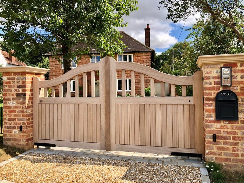 Hardwood Gates