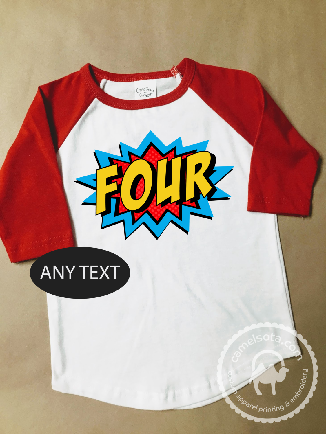 Kids Superhero Shirt, Superhero Birthday Shirt, Girl Boy's 3rd 4th 5th