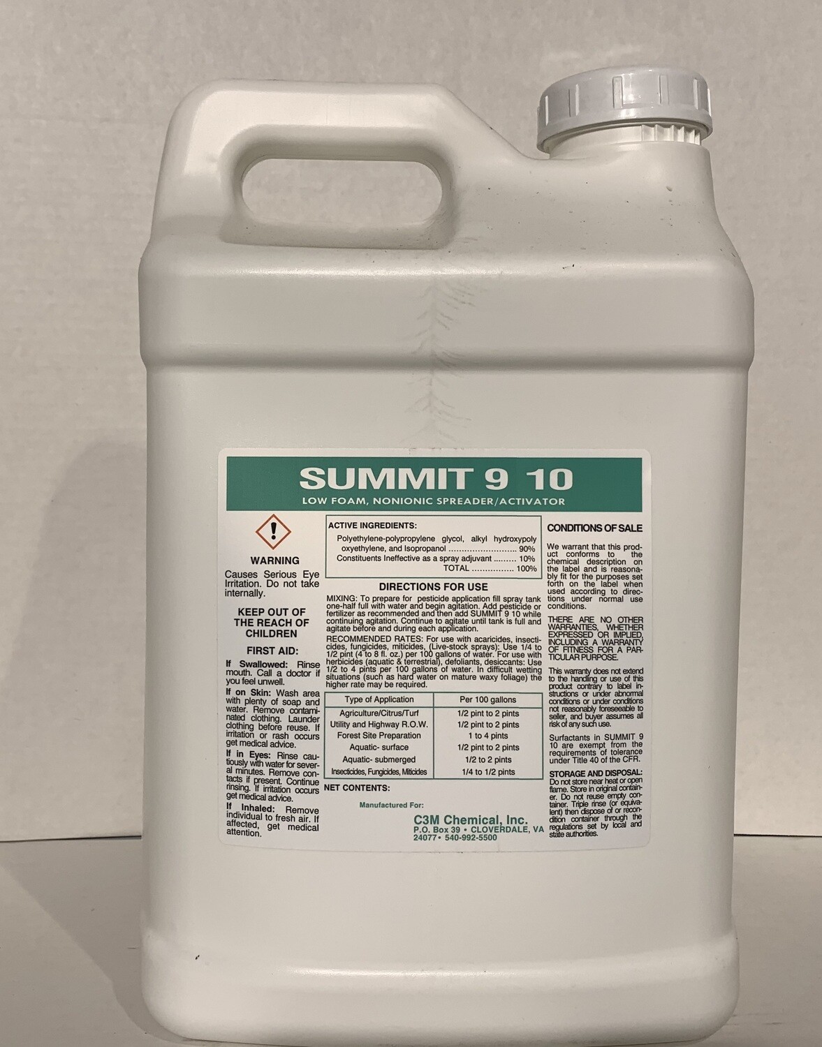 Summit 910 NonIonic Surfactant
