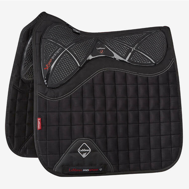 Tapis de selle Dressage adherent XGrip Twin Sided by LEMIEUX