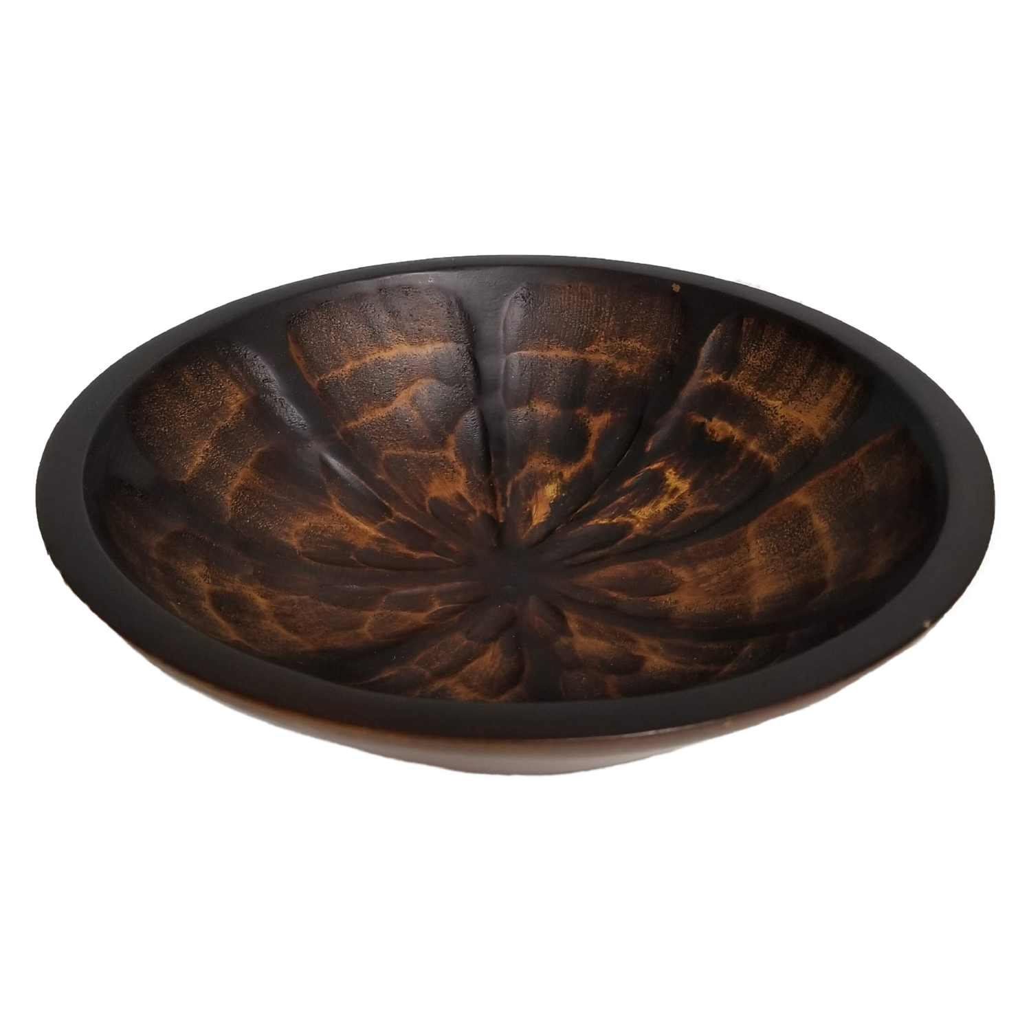 Dark wood tray