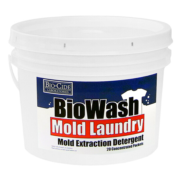 Store Mold Killing Detergent for Clothes BioWash BioCide Labs