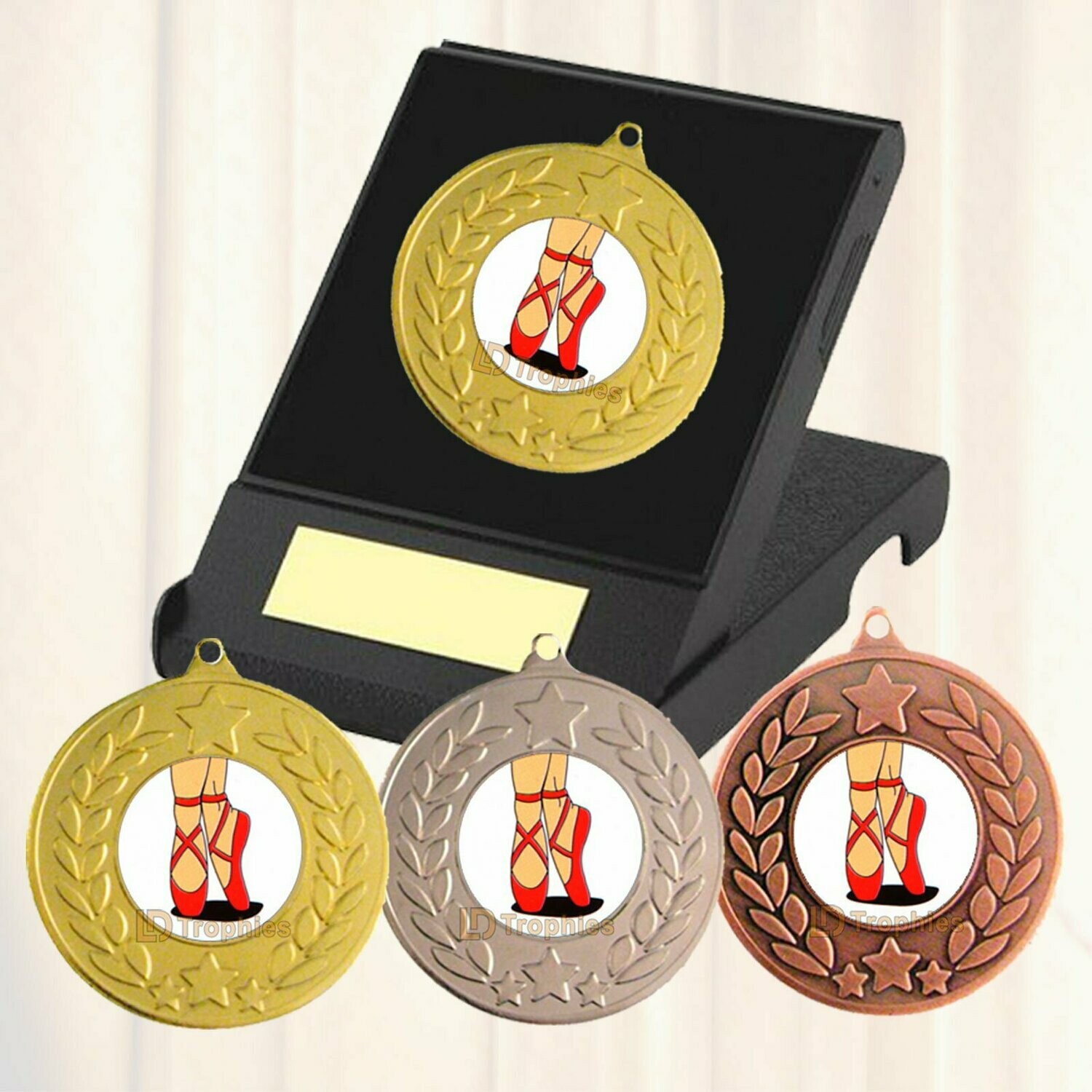 Ballet Medal in Presentation Box, Ballet Trophy / Award