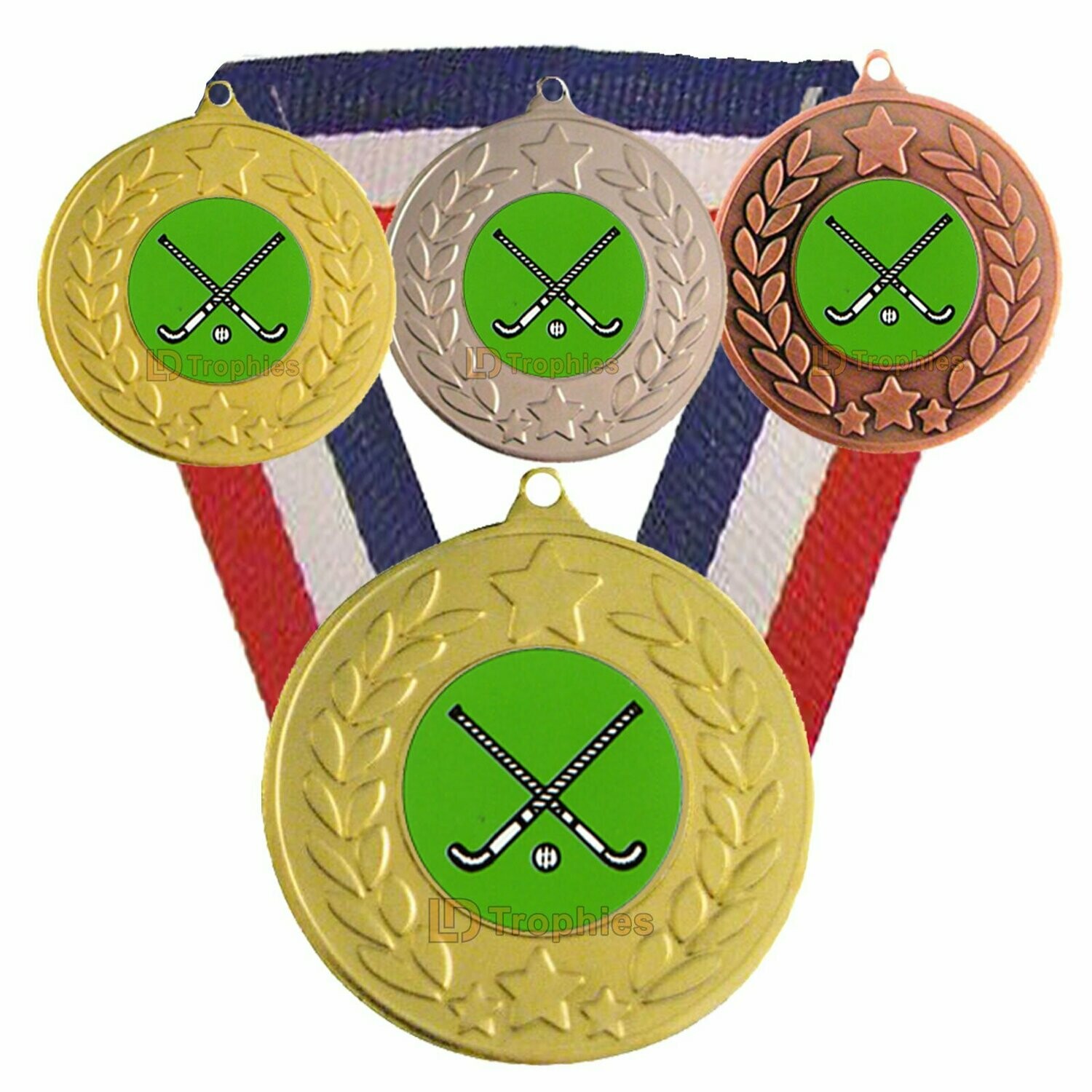 Hockey Medal Ribbon Hockey Trophy Hockey Awards