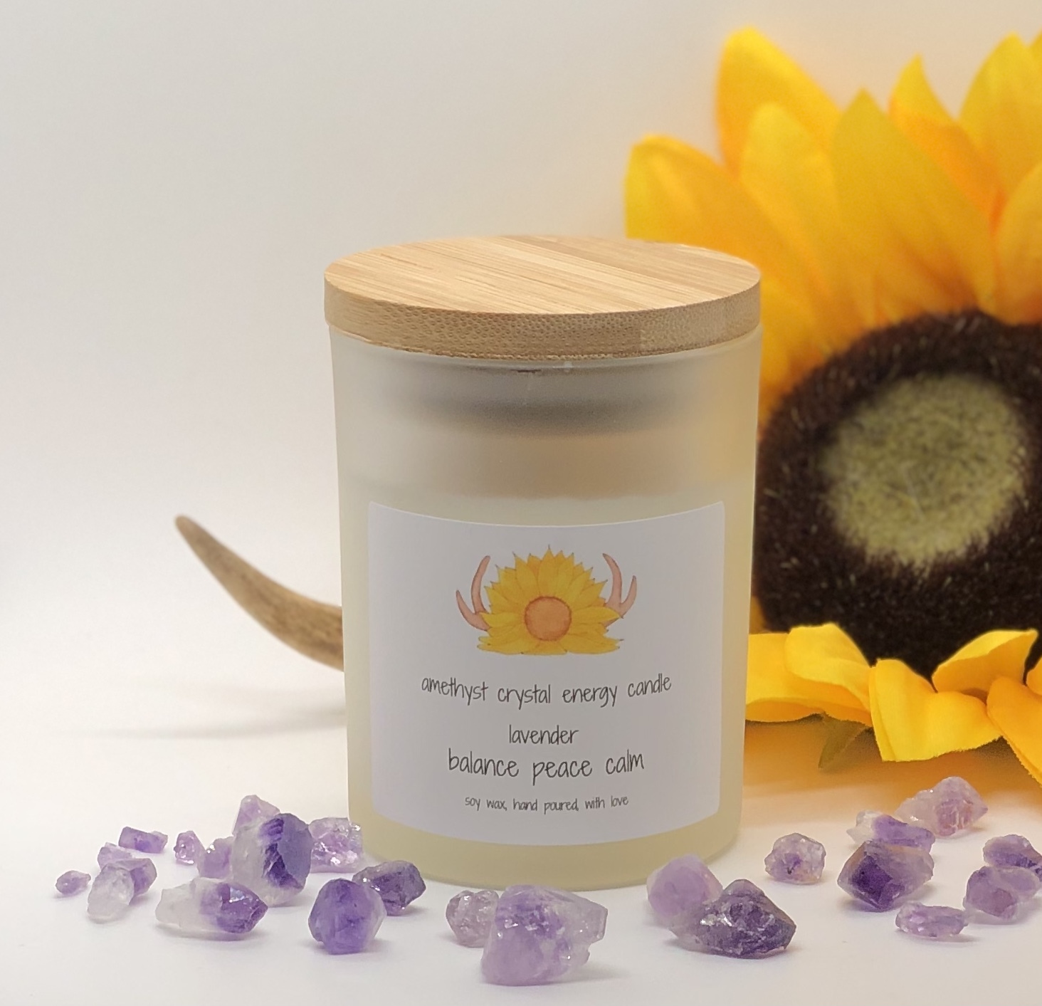 Candles Birthstone & Good Vibe Candles handmade small batch bath