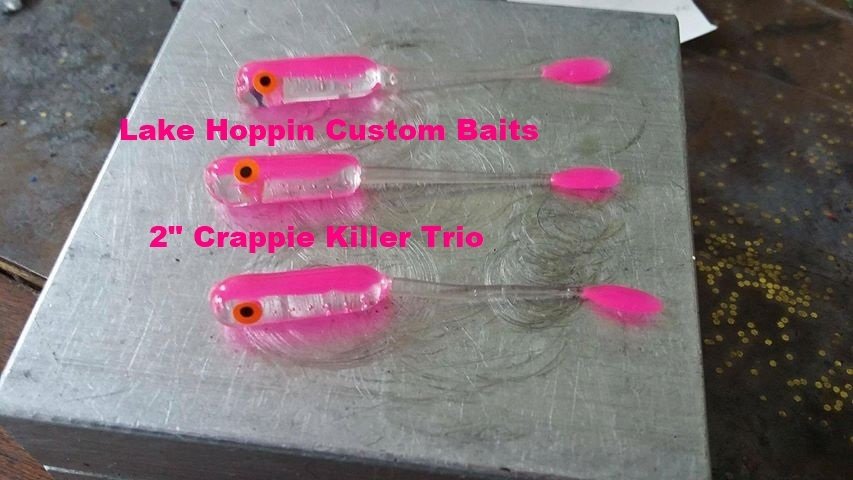 Custom crappie baits Clearance