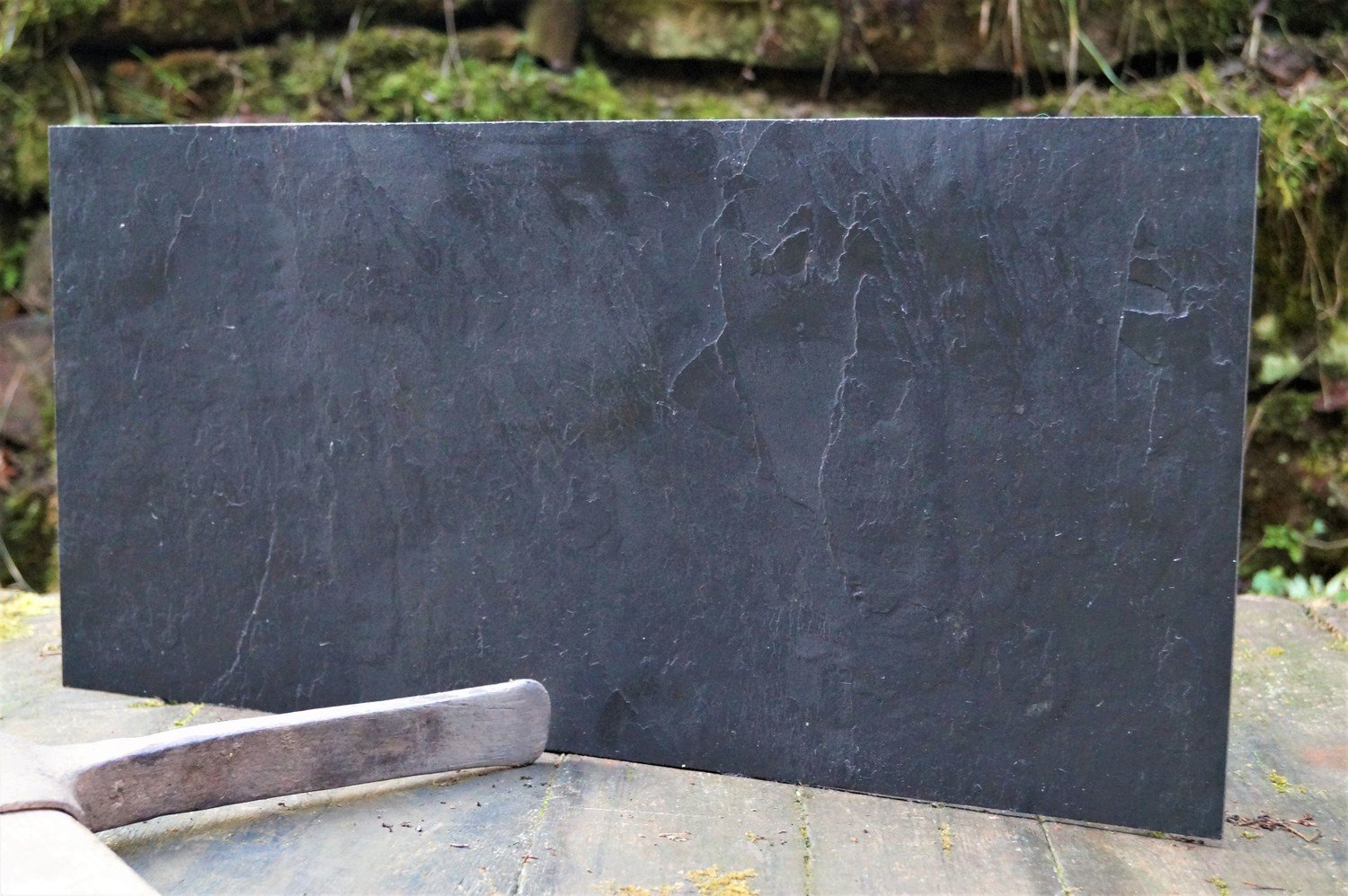 edle Magnettafel aus Schiefer - Sondergrößen möglich